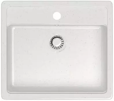 Кухонная мойка Marrbaxx Джекки Z9 белый лёд глянец