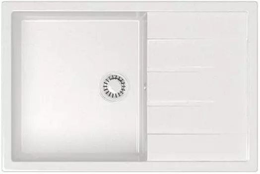 Кухонная мойка Marrbaxx Джоли Z161 белый лёд глянец