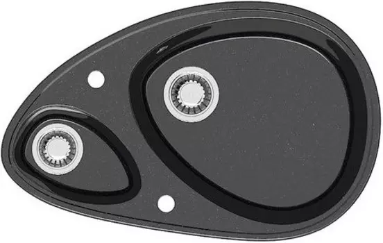 Кухонная мойка Marrbaxx Эмма Z13 черный глянец