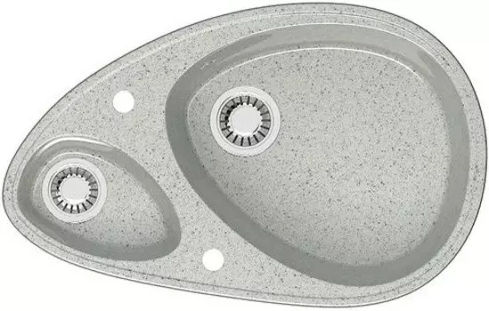 Кухонная мойка Marrbaxx Эмма Z13 светло-серый глянец