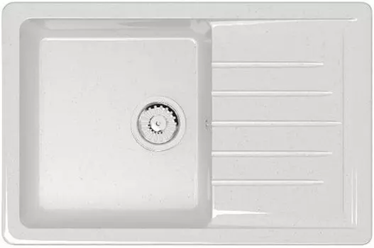 Кухонная мойка Marrbaxx Энди Z16 белый лёд глянец
