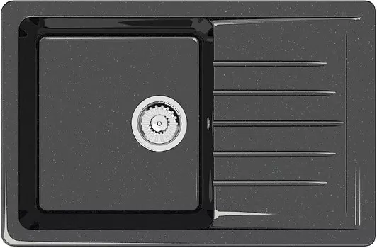 Кухонная мойка Marrbaxx Энди Z16 черный глянец