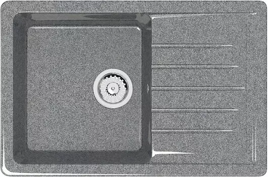 Кухонная мойка Marrbaxx Энди Z16 темно-серый глянец