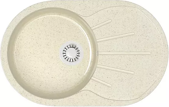 Кухонная мойка Marrbaxx Касандра Z110 бежевый глянец