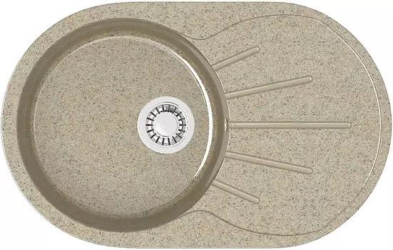 Кухонная мойка Marrbaxx Касандра Z110 песочный глянец