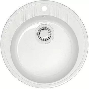 Кухонная мойка Marrbaxx Лексия Z6 белый лёд глянец