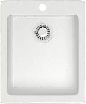 Кухонная мойка Marrbaxx Линди Z8 белый лёд глянец