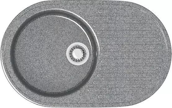 Кухонная мойка Marrbaxx Наоми Z11 темно-серый глянец