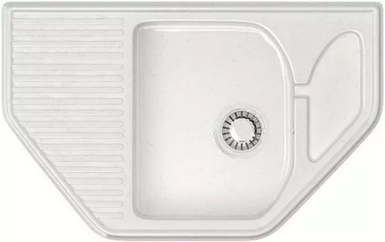 Кухонная мойка Marrbaxx Рики Z22 белый лёд глянец