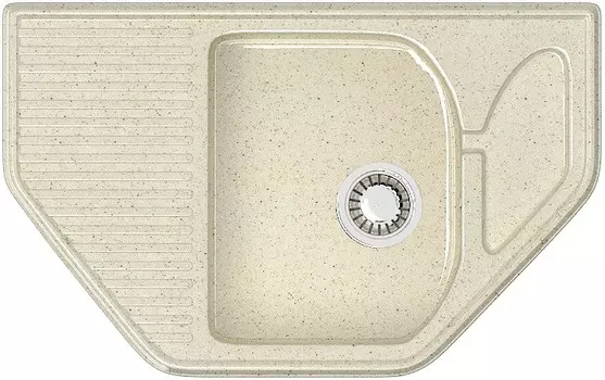 Кухонная мойка Marrbaxx Рики Z22 бежевый глянец