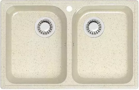 Кухонная мойка Marrbaxx Скай Z260 бежевый глянец
