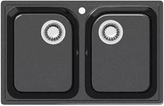 Кухонная мойка Marrbaxx Скай Z260 черный глянец