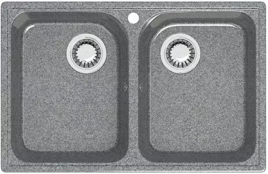Кухонная мойка Marrbaxx Скай Z260 темно-серый глянец