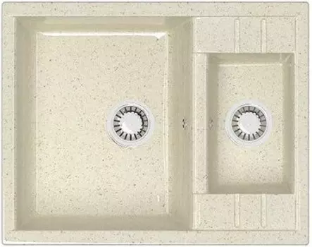 Кухонная мойка Marrbaxx Жаклин Z190 бежевый глянец