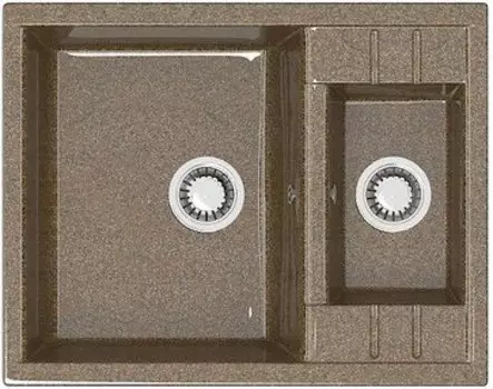 Кухонная мойка Marrbaxx Жаклин Z190 терракот глянец
