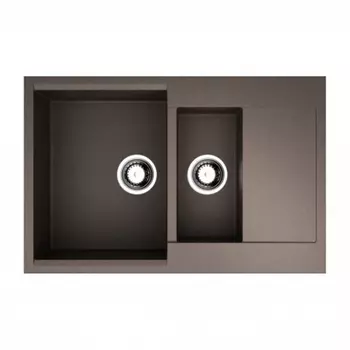 Кухонная мойка Omoikiri Daisen 78 2 DC темный шоколад