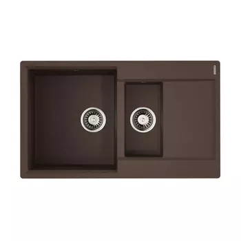 Кухонная мойка Omoikiri Daisen 86-2-DC темный шоколад
