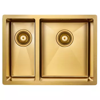 Кухонная мойка Paulmark Annex PM545944-BG брашированное золото