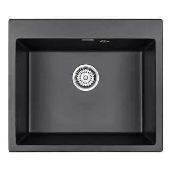 Кухонная мойка Paulmark Kante PM106052-BL черный