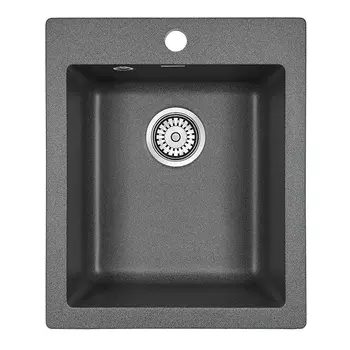 Кухонная мойка Paulmark Leer PM104249-DG графит