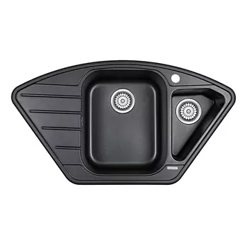 Кухонная мойка Paulmark Wiese PM529050-BL черный
