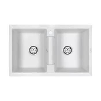 Кухонная мойка Paulmark Zwilling PM238150-WH белый