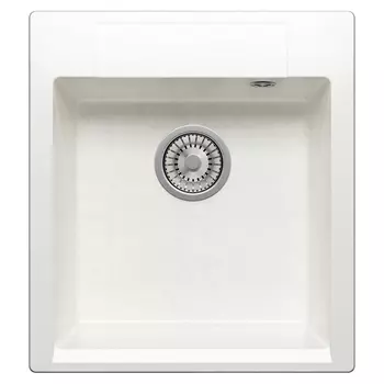 Кухонная мойка Polygran Argo 460 36 белый хлопок