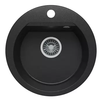 Кухонная мойка Polygran Atol 460 16 черный