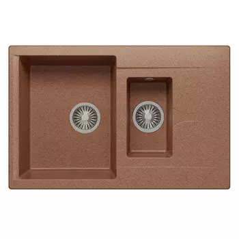 Кухонная мойка Polygran Brig 770 307 терракот