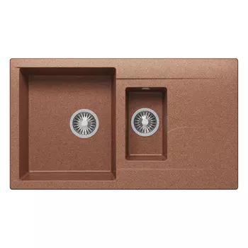 Кухонная мойка Polygran Brig 870 307 терракот