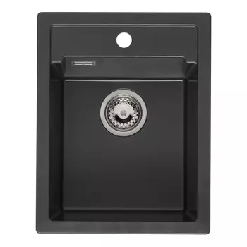 Кухонная мойка Reginox Amsterdam 34 Black Silvery 3,5" (R33531)