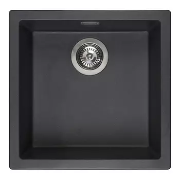 Кухонная мойка Reginox Amsterdam 40 Black Silvery 3,5" (R32312)