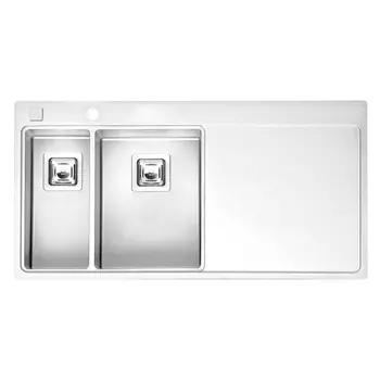 Кухонная мойка Reginox Nevada 18x30 LUX OKG left L сталь