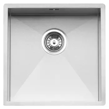 Кухонная мойка Reginox Ontario 40x40 Cuadrat LUX OKG L сталь