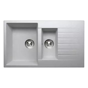Кухонная мойка Tolero Classic R118 001 серый металлик