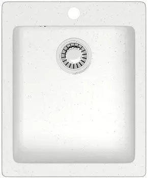 Кухонная мойка Zett Lab T008Q001 белый лёд матовый