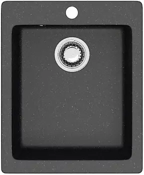 Кухонная мойка Zett Lab T008Q004 черный матовый