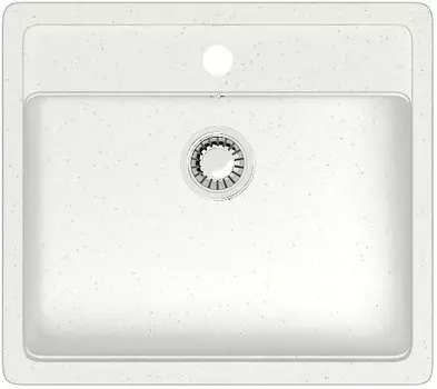 Кухонная мойка Zett Lab T009Q001 белый лёд матовый