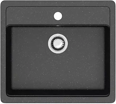 Кухонная мойка Zett Lab T009Q004 черный матовый