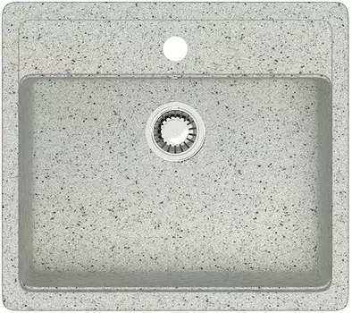 Кухонная мойка Zett Lab T009Q010 светло-серый матовый
