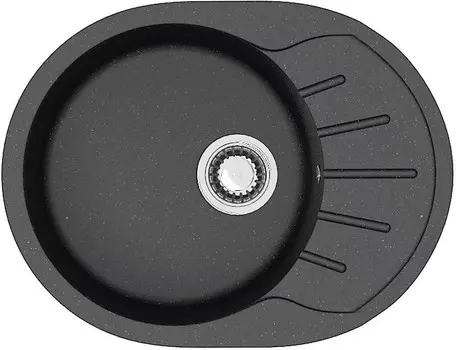 Кухонная мойка Zett Lab T010Q004 черный матовый