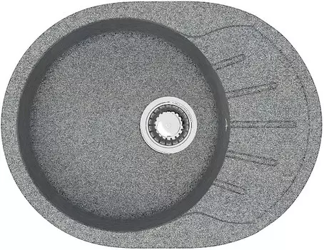 Кухонная мойка Zett Lab T010Q008 темно-серый матовый