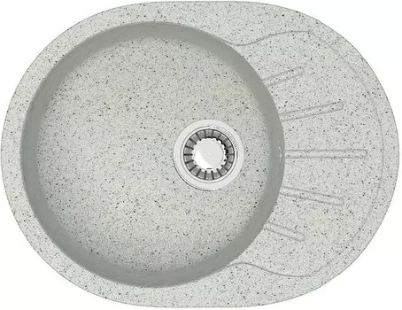 Кухонная мойка Zett Lab T010Q010 светло-серый матовый