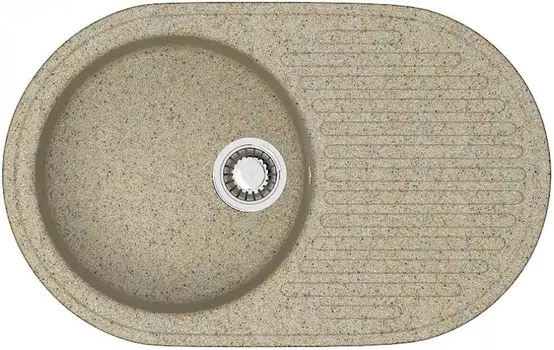 Кухонная мойка Zett Lab T011Q005 песочный матовый