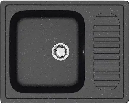 Кухонная мойка Zett Lab T015Q004 черный матовый