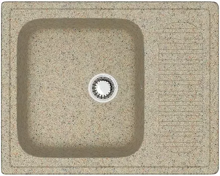 Кухонная мойка Zett Lab T015Q005 песочный матовый