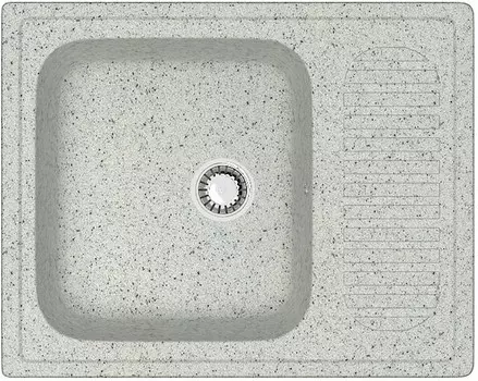 Кухонная мойка Zett Lab T015Q010 светло-серый матовый