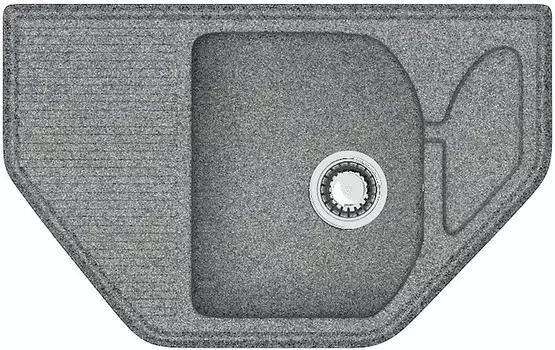 Кухонная мойка Zett Lab T022Q008 темно-серый матовый