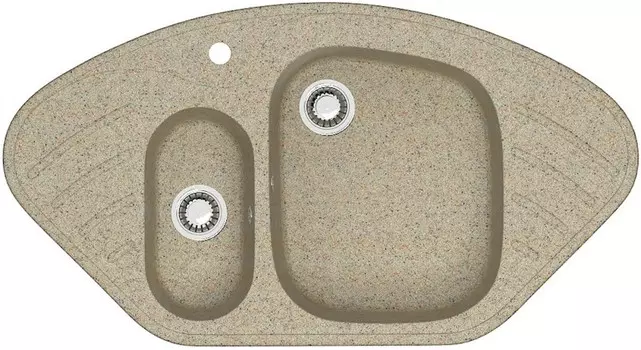 Кухонная мойка Zett Lab T023Q005 песочный матовый