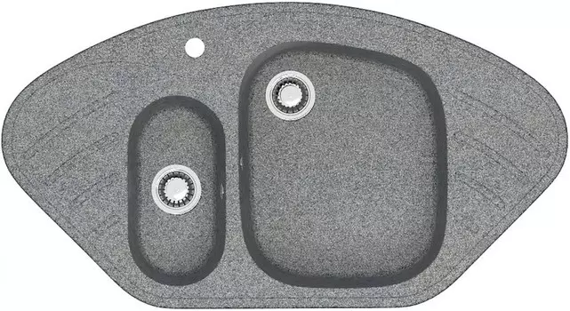 Кухонная мойка Zett Lab T023Q008 темно-серый матовый